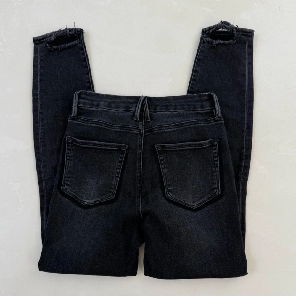 Good American Good Legs Shadow Pocket High Rise Skinny Jeans 28 - Picture 4 of 4